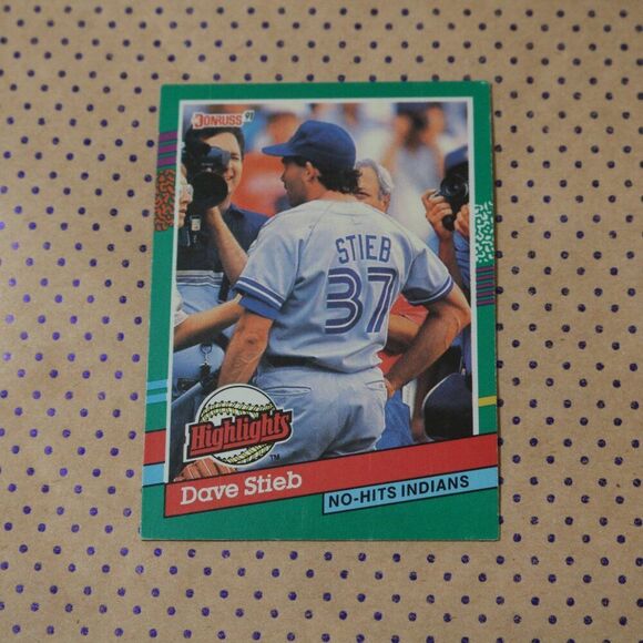 Dave Stieb BC-21 Baseball Card - Picture 1 of 2